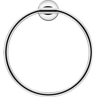 Duravit 0099471000 - Duravit Starck T Towel Ring In Chrome