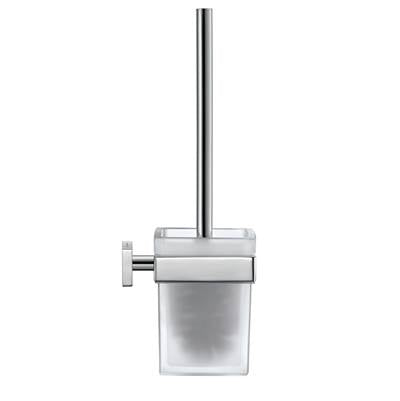 Duravit 0099571000 - Duravit Karree Wall Mount Toilet Brush In Chrome