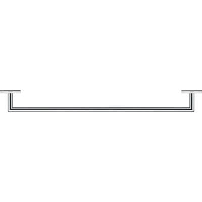 Duravit 0099591000 - Duravit Karree 26 3/8" Single Towel Bar In Chrome
