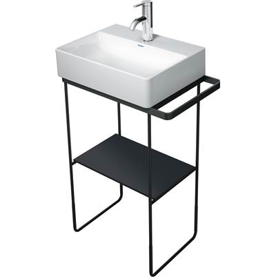 Duravit 0099668400 - Duravit Durasquare 16 1/2" X 3/8" Shelf Insert Black