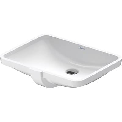 Duravit 0359490017 - Duravit Me By Starck 20 7/8" Rectangular Undermount Sink In White With Overflow