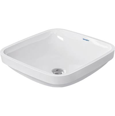 Duravit 0373370017 - Duravit Durastyle 15 3/4" Rectangular Undermount Sink In White With Overflow