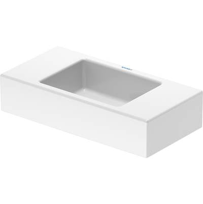 Duravit 0724500000 - Duravit Vero 19 5/8" Rectangular Wall Mounted Sink In White