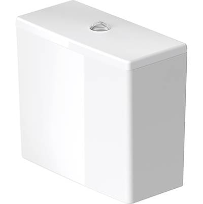 Duravit 0938100092 - Duravit Me By Starck 1.6/0.8 Gpf Dual Flush Toilet Tank In White With Top Push Button Flush