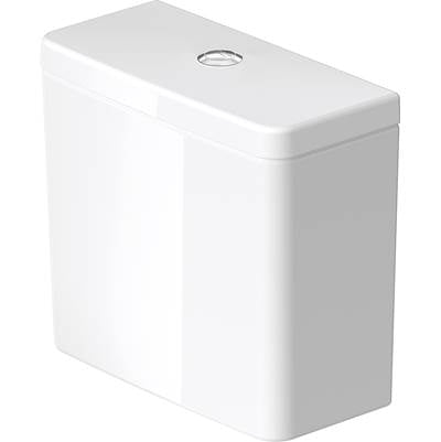 Duravit 09442000U2 - Duravit D-Neo 1.32/0.92 Gpf Dual Flush Toilet Tank In White With Top Push Button Flush
