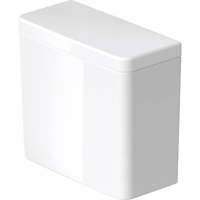 Duravit 09442100U3 - Duravit D-Neo 1.28 Gpf Single Flush Toilet Tank In White With Left Lever Flush