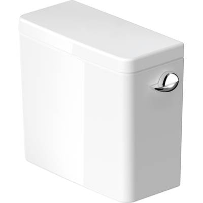 Duravit 09442100U4 - Duravit D-Neo 1.28 Gpf Single Flush Toilet Tank In White With Right Lever Flush