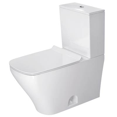 Duravit 2160010000 - Duravit Durastyle 1.32/0.92 Gpf Dual Flush Elongated Toilet Bowl In White
