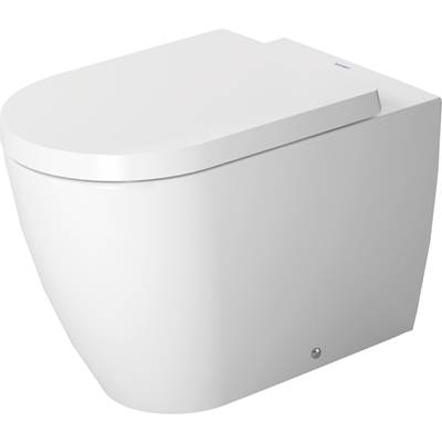 Duravit 2169092092 - Duravit Me By Starck 1.28/0.8 Gpf Dual Flush Elongated Close Coupled Toilet Bowl In White With Hygieneglaze