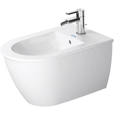 Duravit 2249150000 - Duravit Darling New Single Hole Horizontal Spray Wall Mount Bidet In White