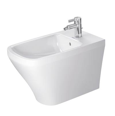 Duravit 2283100000 - Duravit Durastyle Single Hole Horizontal Spray Floorstanding Bidet In White