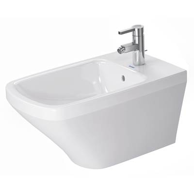 Duravit 2286150000 - Duravit Durastyle Single Hole Horizontal Spray Wall Mount Bidet In White