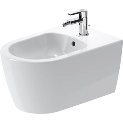 Duravit 2288150000 - Duravit Me By Starck Single Hole Horizontal Spray Wall Mount Bidet In White