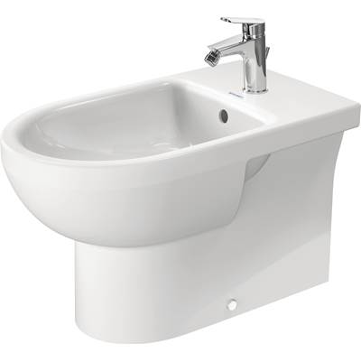 Duravit 22971000002 - Duravit No.1 Single Hole Horizontal Spray Floorstanding Bidet In White