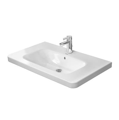 Duravit 2320800000 - Duravit Durastyle 30 1/2" Rectangular Wall Mounted Sink In White With Single Faucet Hole And With Overflow