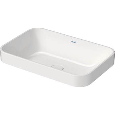Duravit 2359600000 - Duravit Happy D.2 23 5/8" Rectangular Vessel Sink In White