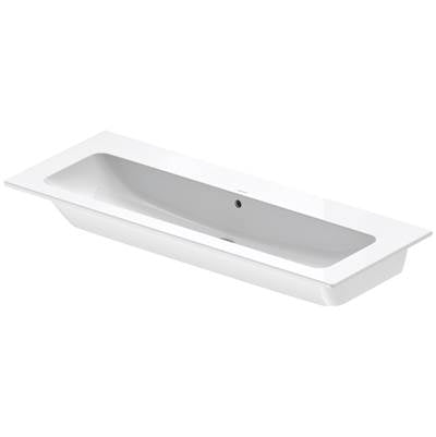 Duravit 2361120060 - Duravit Me By Starck 48 3/8" Rectangular Wall Mounted Sink In White With Overflow