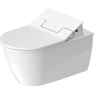 Duravit 2544592092 - Duravit Darling New 1.6/0.8 Gpf Dual Flush Ada Compliant Elongated Wall Mounted Toilet In White With Hygieneglaze