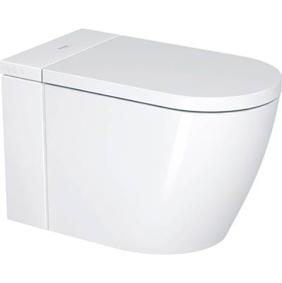 Duravit 620000011401310 - Duravit Sensowash I By Philippe Starck 1.06/0.8 Gpf Dual Flush Rimless Elongated Floorstanding Bidet Toilet In White With Hygieneglaze, Includes Integrated Tank - Actuator Sold Separately