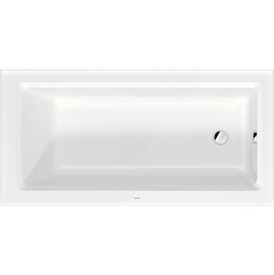 Duravit 700442000000090 - Duravit Architec 60" X 30" Rectangular Alcove Bathtub In White Acrylic With Right Drain, Above Floor Rough, Drain Sold Separately, Ada Compliant