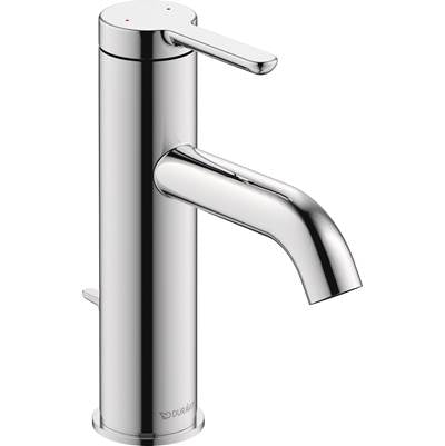 Duravit C11020001U10 - Duravit C.1 6 7/8" Single Hole Bathroom Sink Faucet In Chrome, Drain Included