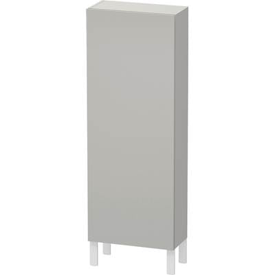 Duravit LC1169L0707 - Duravit L-Cube 19 5/8" X 52" Wall Mount Linen Cabinet In Matte Concrete Gray