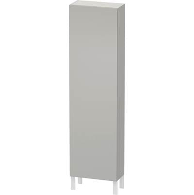 Duravit LC1171L0707 - Duravit L-Cube 19 5/8" X 69 1/4" Wall Mount Linen Cabinet In Matte Concrete Gray