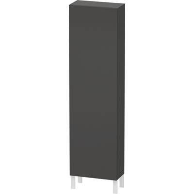 Duravit LC1171L4949 - Duravit L-Cube 19 5/8" X 69 1/4" Wall Mount Linen Cabinet In Matte Graphite