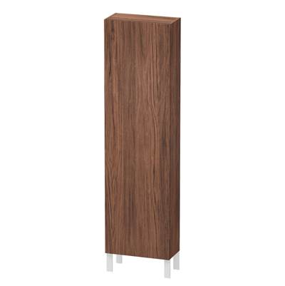 Duravit LC1171R2121 - Duravit L-Cube 19 5/8" X 69 1/4" Wall Mount Linen Cabinet In Dark Walnut