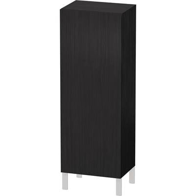 Duravit LC1179L1616 - Duravit L-Cube 19 5/8" X 52" Wall Mount Linen Cabinet In Black Oak