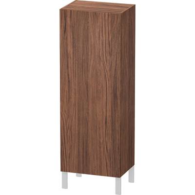 Duravit LC1179L2121 - Duravit L-Cube 19 5/8" X 52" Wall Mount Linen Cabinet In Dark Walnut