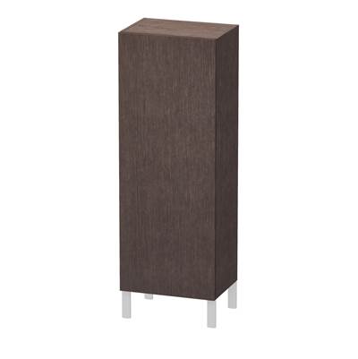 Duravit LC1179R7272 - Duravit L-Cube 19 5/8" X 52" Wall Mount Linen Cabinet In Brushed Dark Oak