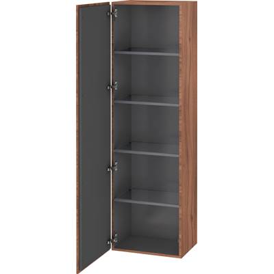 Duravit LC1181L7979 - Duravit L-Cube 19 5/8" X 69 1/4" Wall Mount Linen Cabinet In Natural Walnut