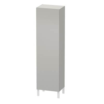 Duravit LC1181R0707 - Duravit L-Cube 19 5/8" X 69 1/4" Wall Mount Linen Cabinet In Matte Concrete Gray