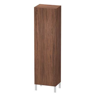 Duravit LC1181R2121 - Duravit L-Cube 19 5/8" X 69 1/4" Wall Mount Linen Cabinet In Dark Walnut
