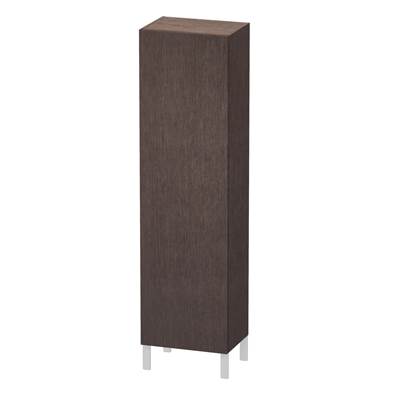 Duravit LC1181R7272 - Duravit L-Cube 19 5/8" X 69 1/4" Wall Mount Linen Cabinet In Brushed Dark Oak