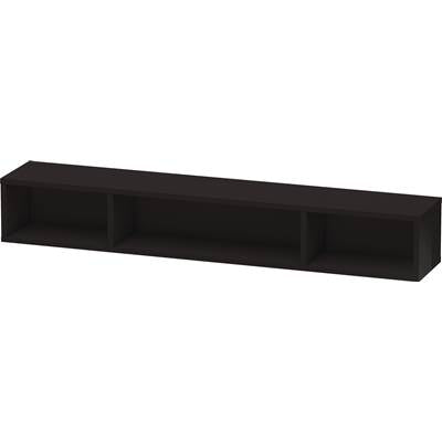 Duravit LC120004040 - Duravit L-Cube 31 1/2" Bathroom Shelf In High Gloss Black