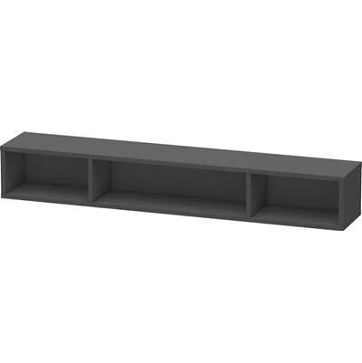 Duravit LC120004949 - Duravit L-Cube 31 1/2" Bathroom Shelf In Matte Graphite