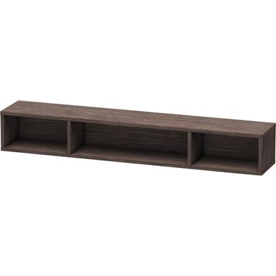 Duravit LC120007272 - Duravit L-Cube 31 1/2" Bathroom Shelf In Brushed Dark Oak