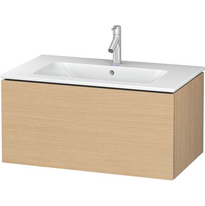 Duravit LC614103030 - Duravit L-Cube 32 1/4" Wall Mount One Drawer Single Vanity Cabinet In Natural Oak, Sink Sold Separately