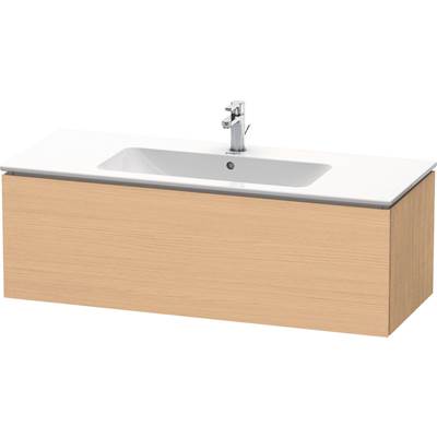 Duravit LC614303030 - Duravit L-Cube 48" Wall Mount One Drawer Single Vanity Cabinet In Natural Oak, Sink Sold Separately