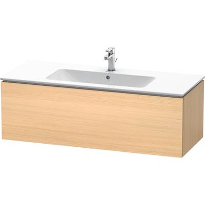 Duravit LC614307171 - Duravit L-Cube 48" Wall Mount One Drawer Single Vanity Cabinet In Mediterranean Oak, Sink Sold Separately