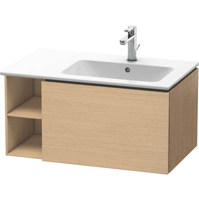Duravit LC619203030 - Duravit L-Cube 32 1/4" Wall Mount One Drawer Single Vanity Cabinet In Natural Oak, Sink Sold Separately