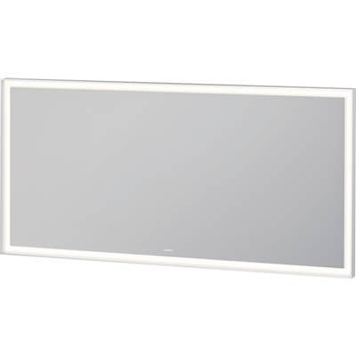 Duravit LC7384000006100 - Duravit L-Cube Sensor Control Led Mirror In Aluminum, 3500K