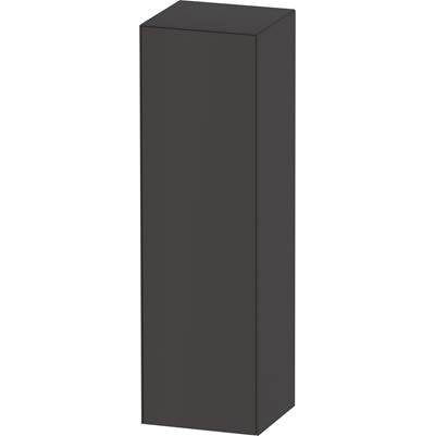 Duravit WT1332L5858 - Duravit White Tulip 15 3/4" X 52" Wall Mount Linen Cabinet In Satin Matte Graphite