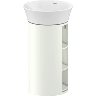 Duravit WT423903636 - Duravit White Tulip 16 1/8" Wall Mount Single Vanity Cabinet In Satin Matte White, Sink Sold Separately
