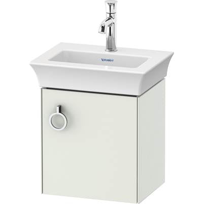 Duravit WT4250R3636 - Duravit White Tulip 15 1/8" Wall Mount One Door Single Vanity Cabinet In Satin Matte White, Sink Sold Separately
