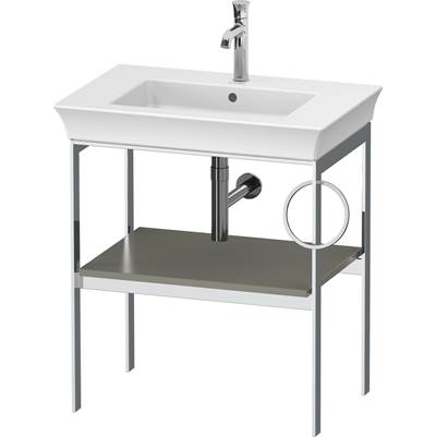 Duravit WT4543R9292 - Duravit White Tulip 26 7/8" X 17 3/4" Console In Satin Matte Stone Gray