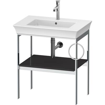Duravit WT4543RH1H1 - Duravit White Tulip 26 7/8" X 17 3/4" Console In High Gloss Graphite