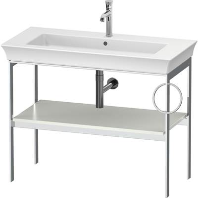 Duravit WT4544R3636 - Duravit White Tulip 38 3/4" X 17 3/4" Console In Satin Matte White